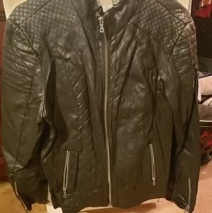 Leather jacket